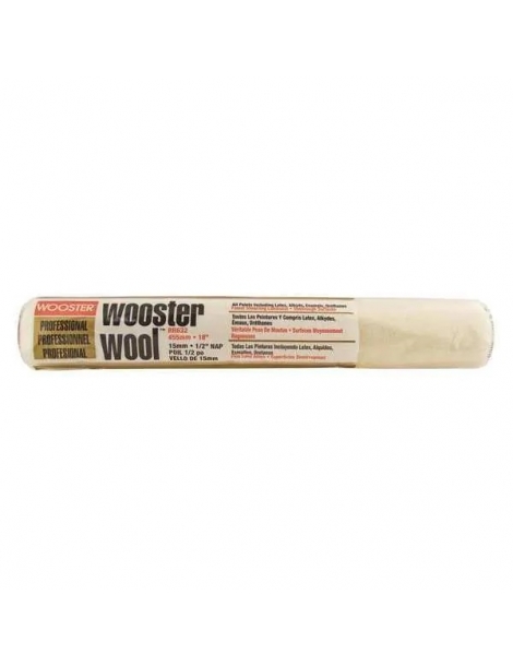 Wooster Wool RR632-18 volelis naturalaus plauko